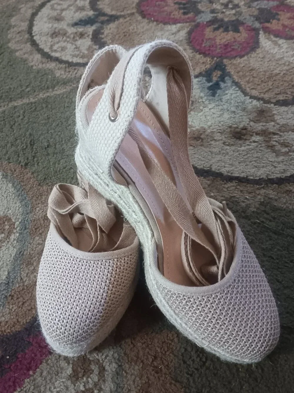 Bamboo womens espadrilles